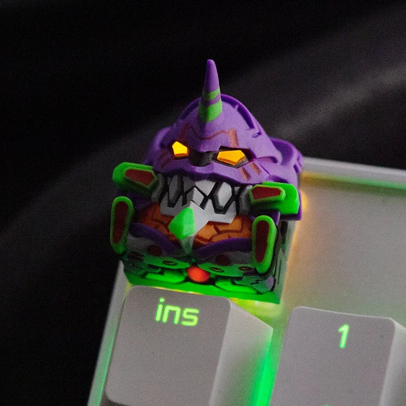 EVA Unit-01 Artisan Keycap