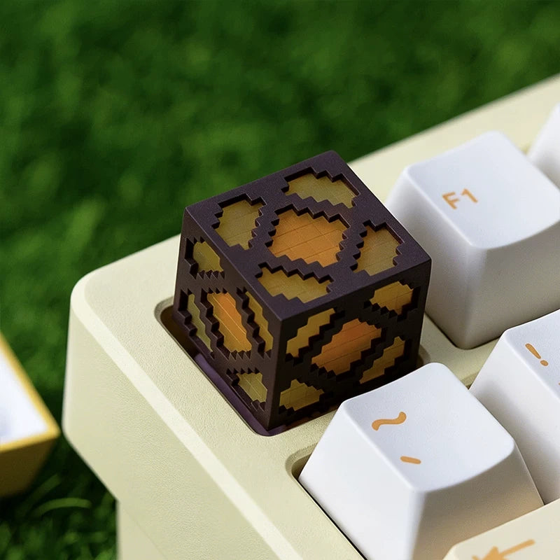Glowstone Artisan Keycap