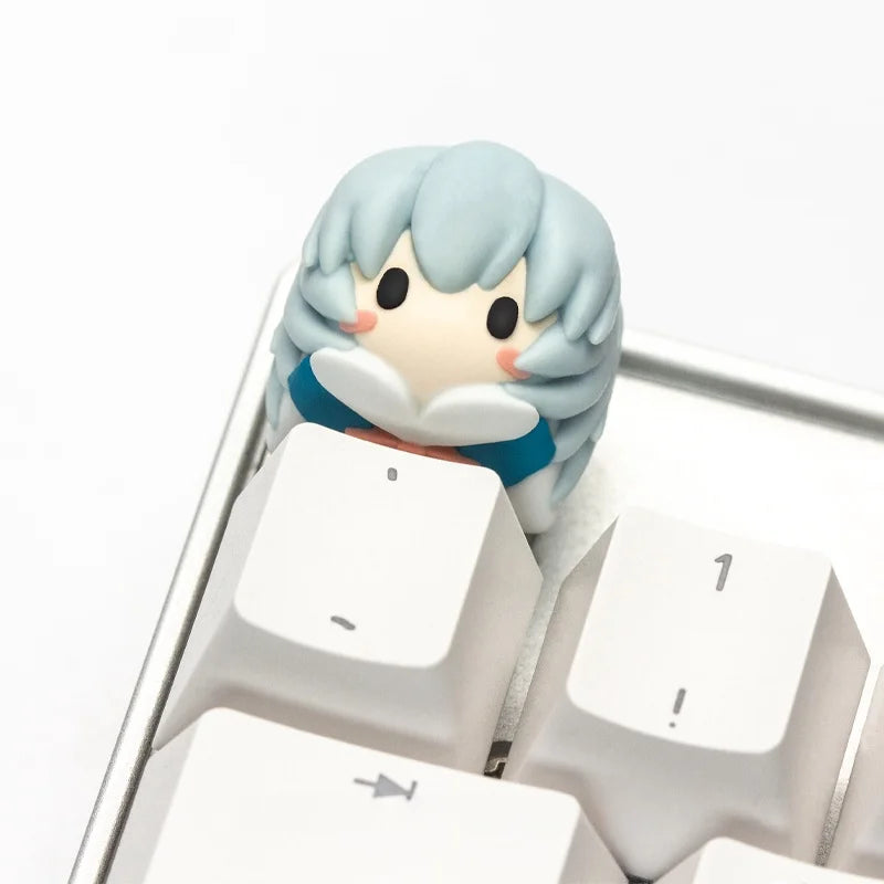 Rei Ayanami Chibi Artisan Keycap