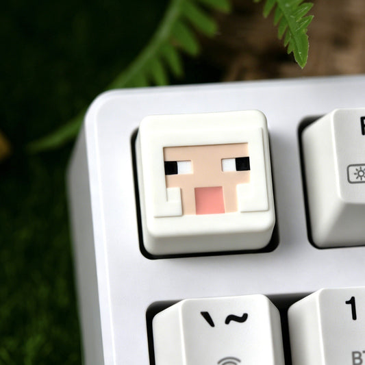 Pixel Sheep Artisan Keycap