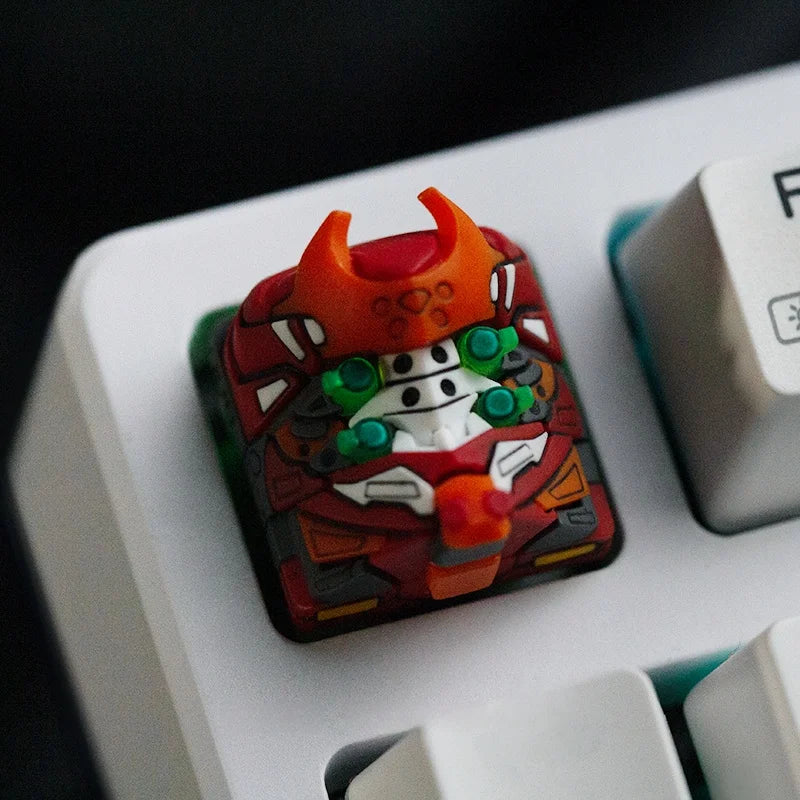 Unit-02 Inspired Artisan Keycap