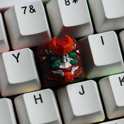 Unit-02 Inspired Artisan Keycap