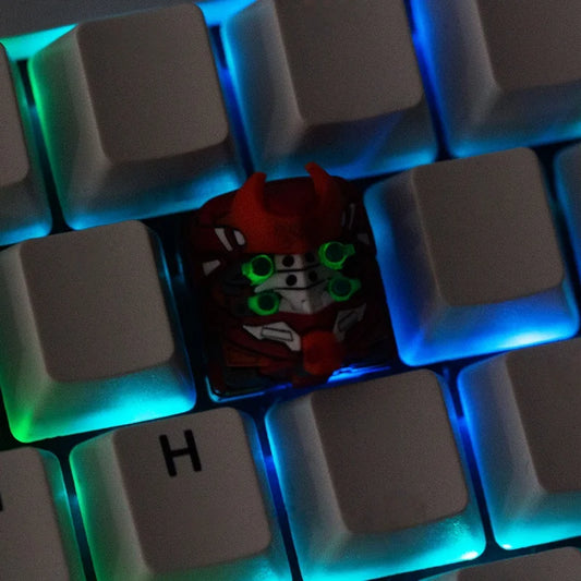 Unit-02 Inspired Artisan Keycap