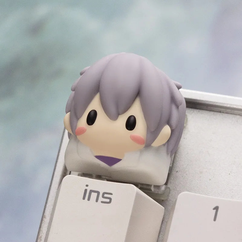 Kaworu Nagisa Chibi Artisan Keycap